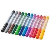 MÅLA Felt-tip pen, mixed colours, 12 pieces