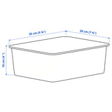 NOJIG Organiser, plastic/beige, 20x25x10 cm