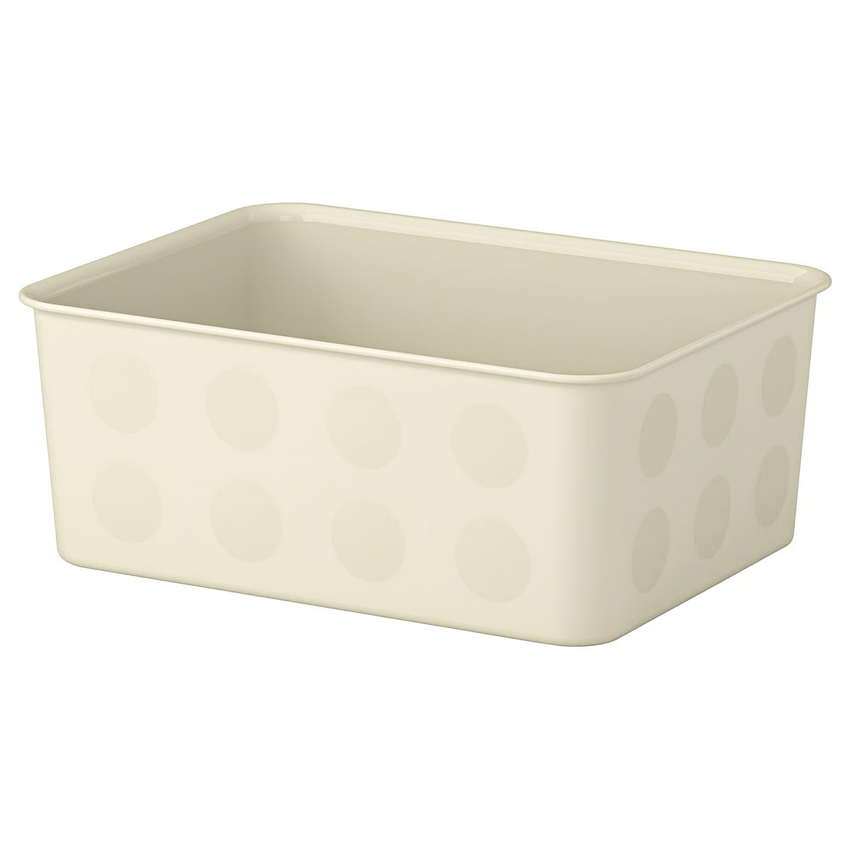 NOJIG Organiser, plastic/beige, 20x25x10 cm