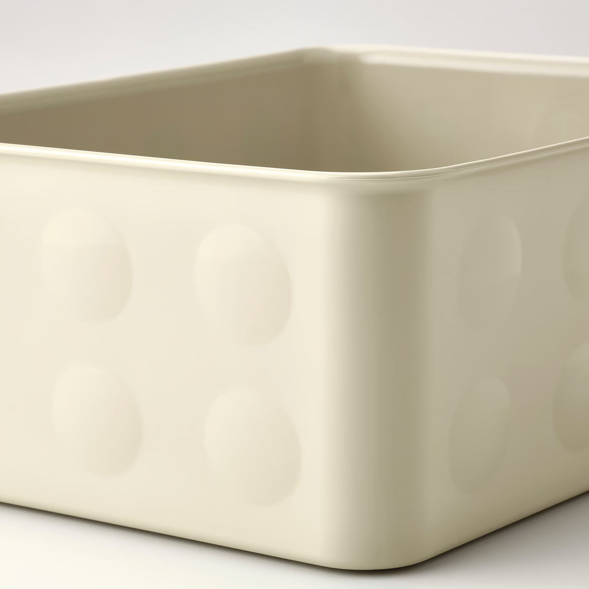 NOJIG Organiser, plastic/beige, 20x25x10 cm