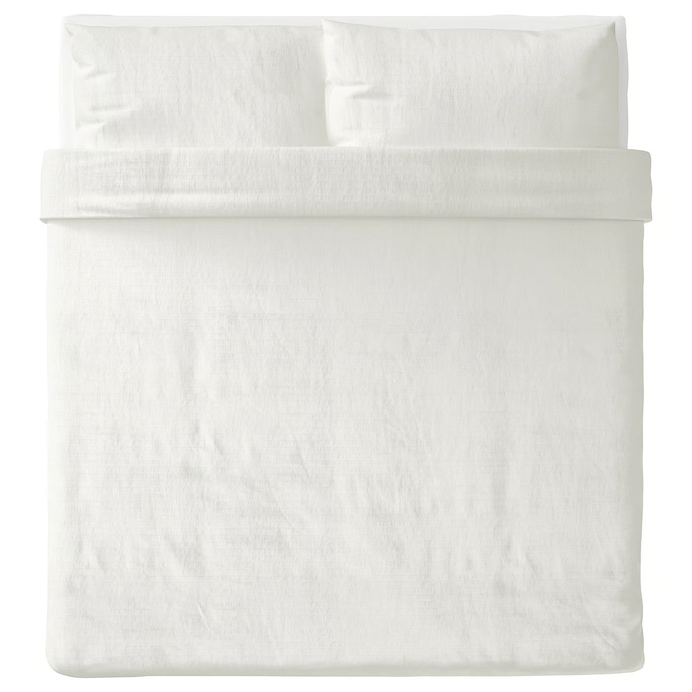 OFELIA VASS Duvet cover and 2 pillowcases, white, 240x220/50x80 cm