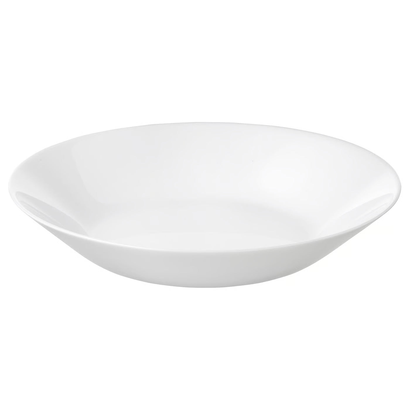 OFTAST Deep plate, white, 20 cm