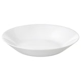 OFTAST Deep plate, white, 20 cm