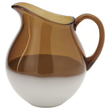 OMMJÄNGE Jug, glass/brown, 2.7 l