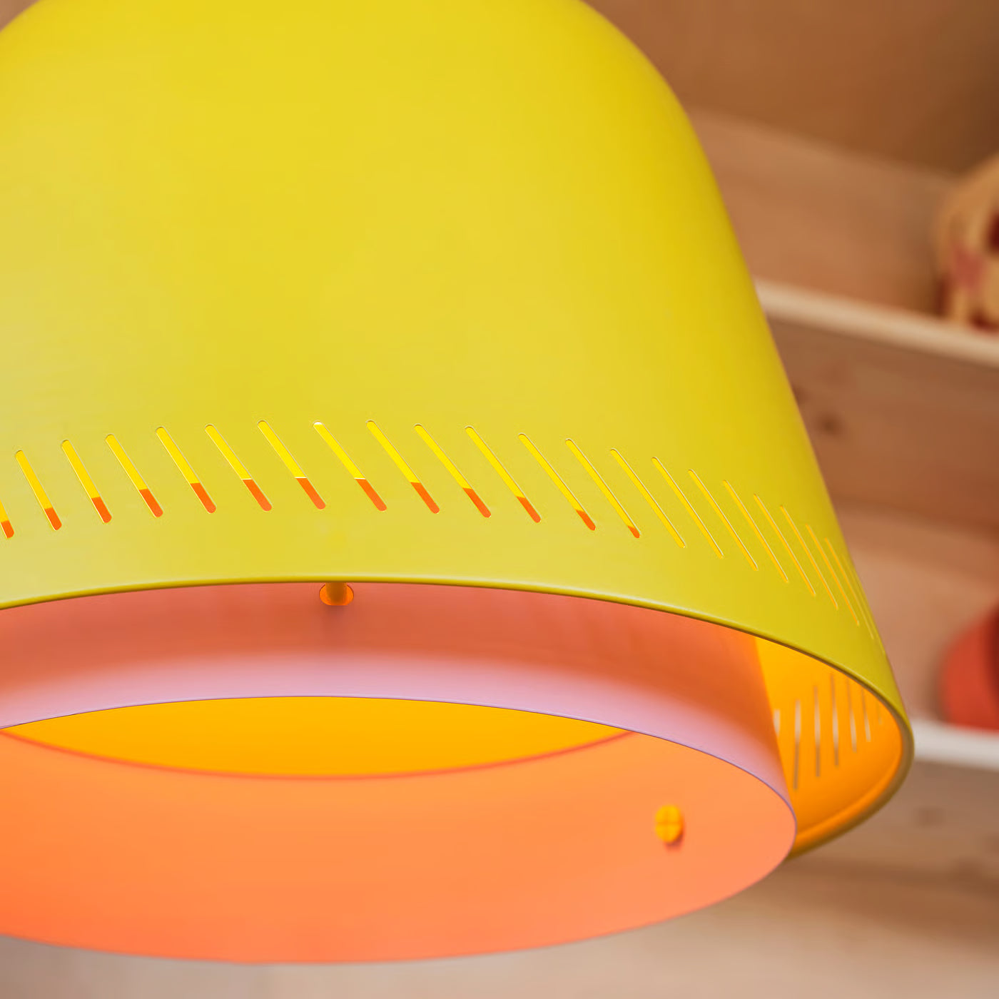 OMMJÄNGE Pendant lamp shade, multicolour