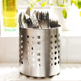 ORDNING Cutlery stand, stainless steel, 13.5 cm