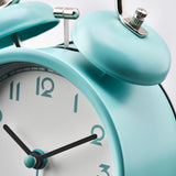 PLIRA Alarm clock, turquoise, 10 cm