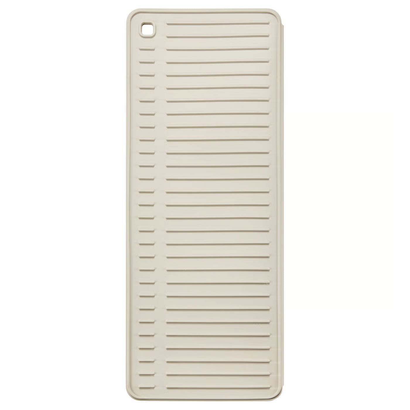 RINNIG Dish drying mat, beige, 51x42 cm