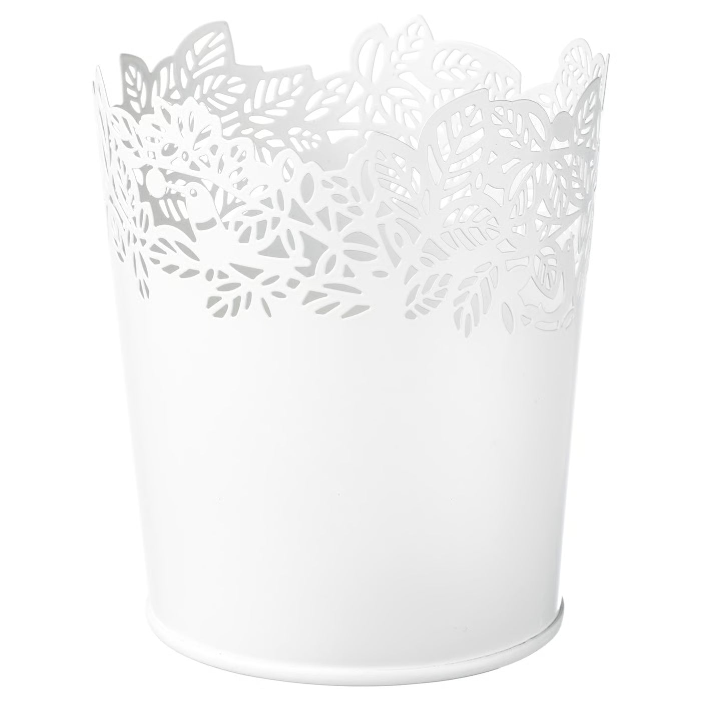 SAMVERKA Plant pot, white, 9 cm