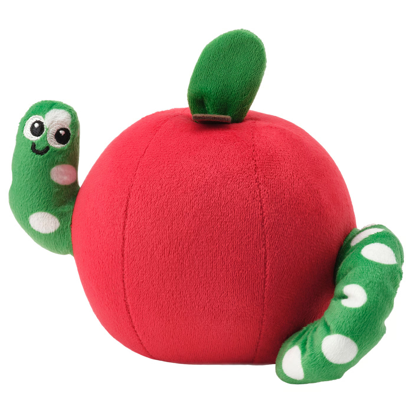 SANDBI Musical toy, apple and worm red/green