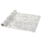 SANDLÖPARE Colouring paper roll, savannah, 10 m
