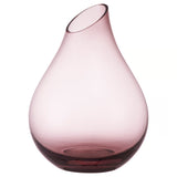 SANNOLIK Vase, pink, 17 cm