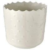 SESAMFRÖN Plant pot, in/outdoor off-white, 9 cm