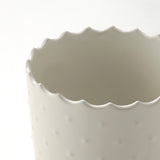 SESAMFRÖN Plant pot, in/outdoor off-white, 9 cm