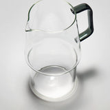 SKINNFISK Jug with lid, clear glass, 1.2 l