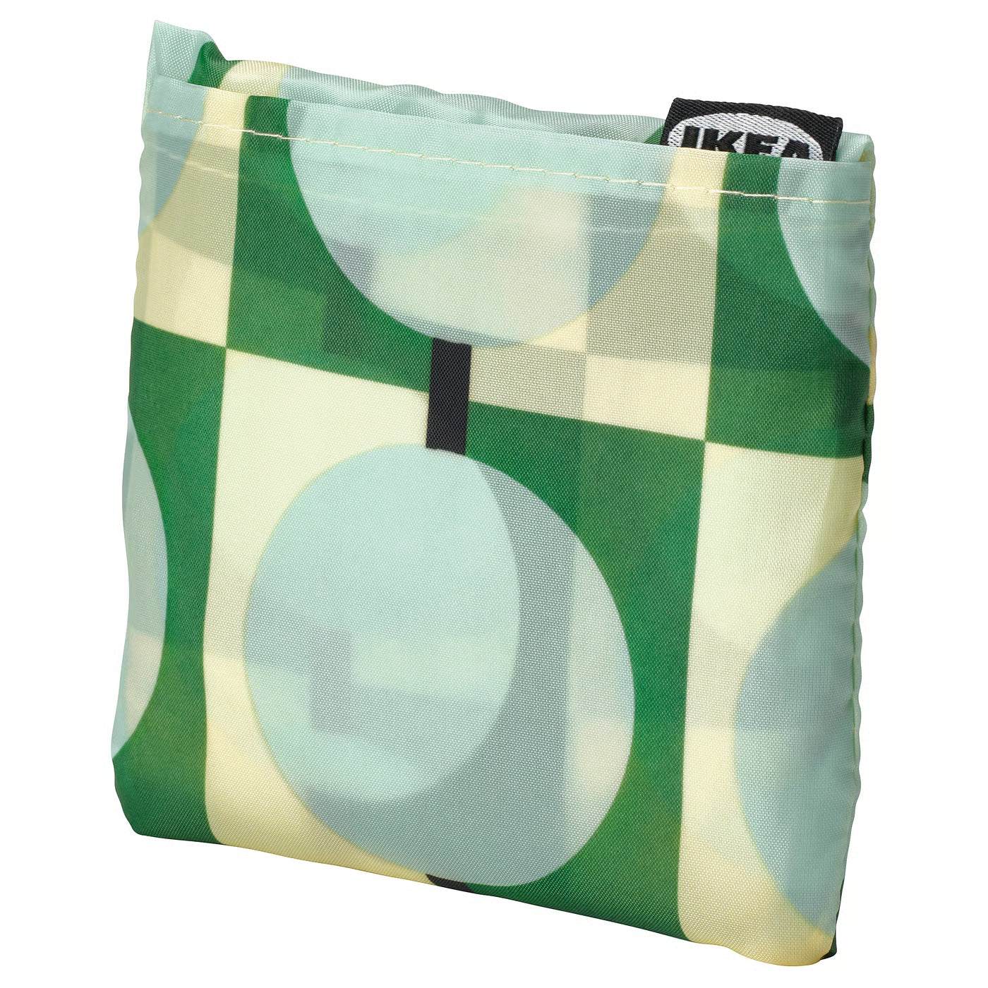 SKYNKE Carrier bag, pale yellow/multicolour, 45x36 cm