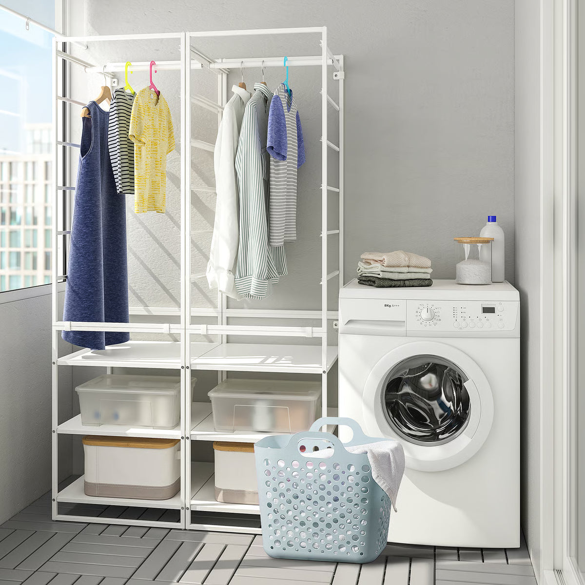 Slibb Showcase SLIBB Flexible laundry basket, 24 l – Lanka Interlink