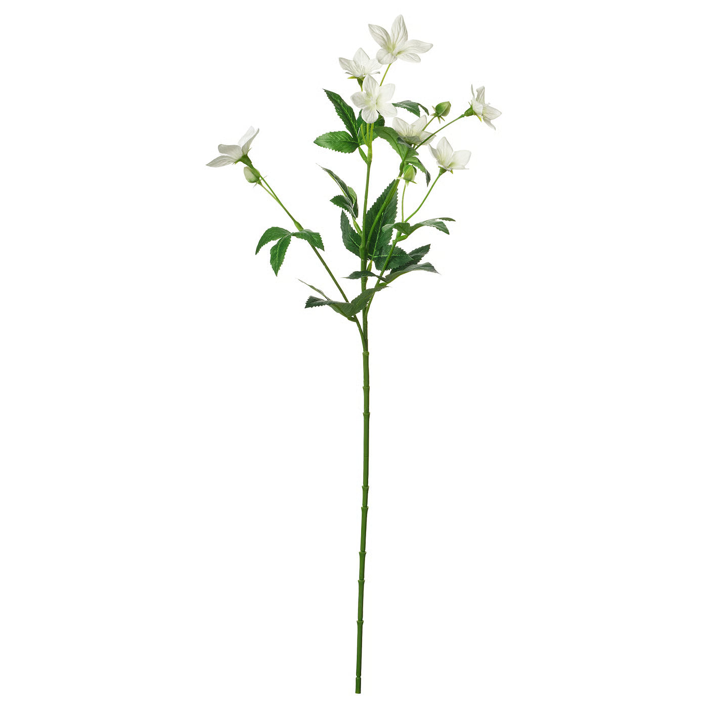 SMYCKA Artificial flower, in/outdoor Lisianthus/white, 60 cm
