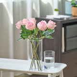 SMYCKA Artificial flower, in/outdoor/Rose pink, 40 cm