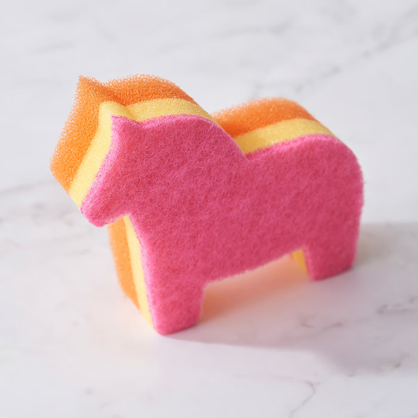 SNABBAKAT Sponge, pink/orange