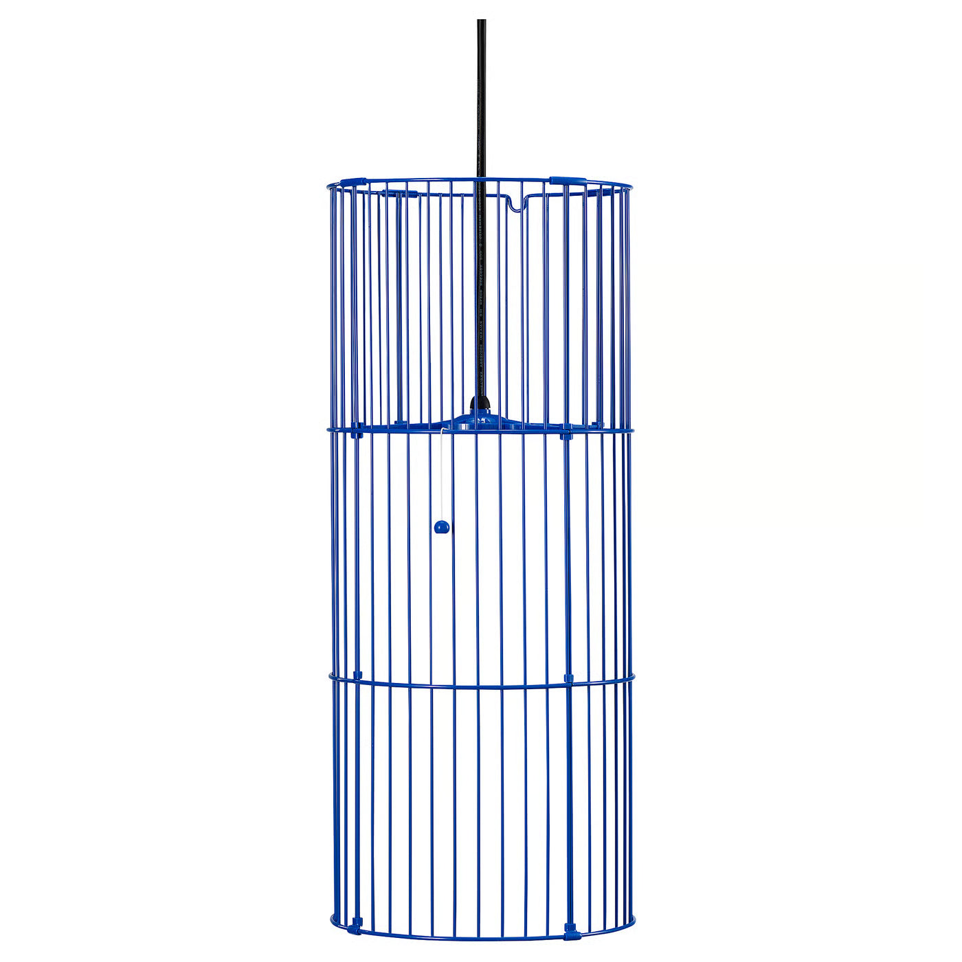 SOLVINDEN Pendant lamp, blue, 48 cm