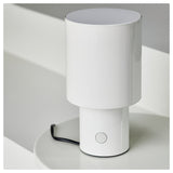 SPETSBOJ Table lamp, dimmable/white, 22 cm