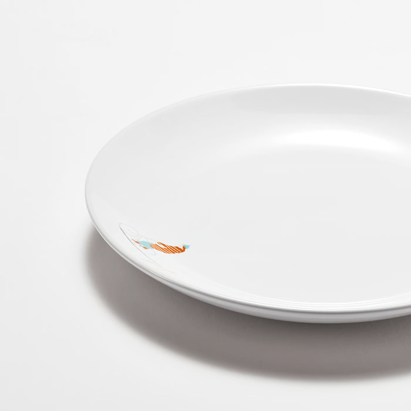 SPJUTLILJA Side plate, patterned, 20 cm