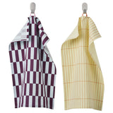 SPJUTLILJA Tea towel, multicolour/patterned, 35x50 cm