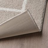 STÄPPSPARV Rug, beige, 100x160 cm