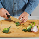 STJÄRNSTÖR Cook's knife, stainless steel/dark grey, 16 cm