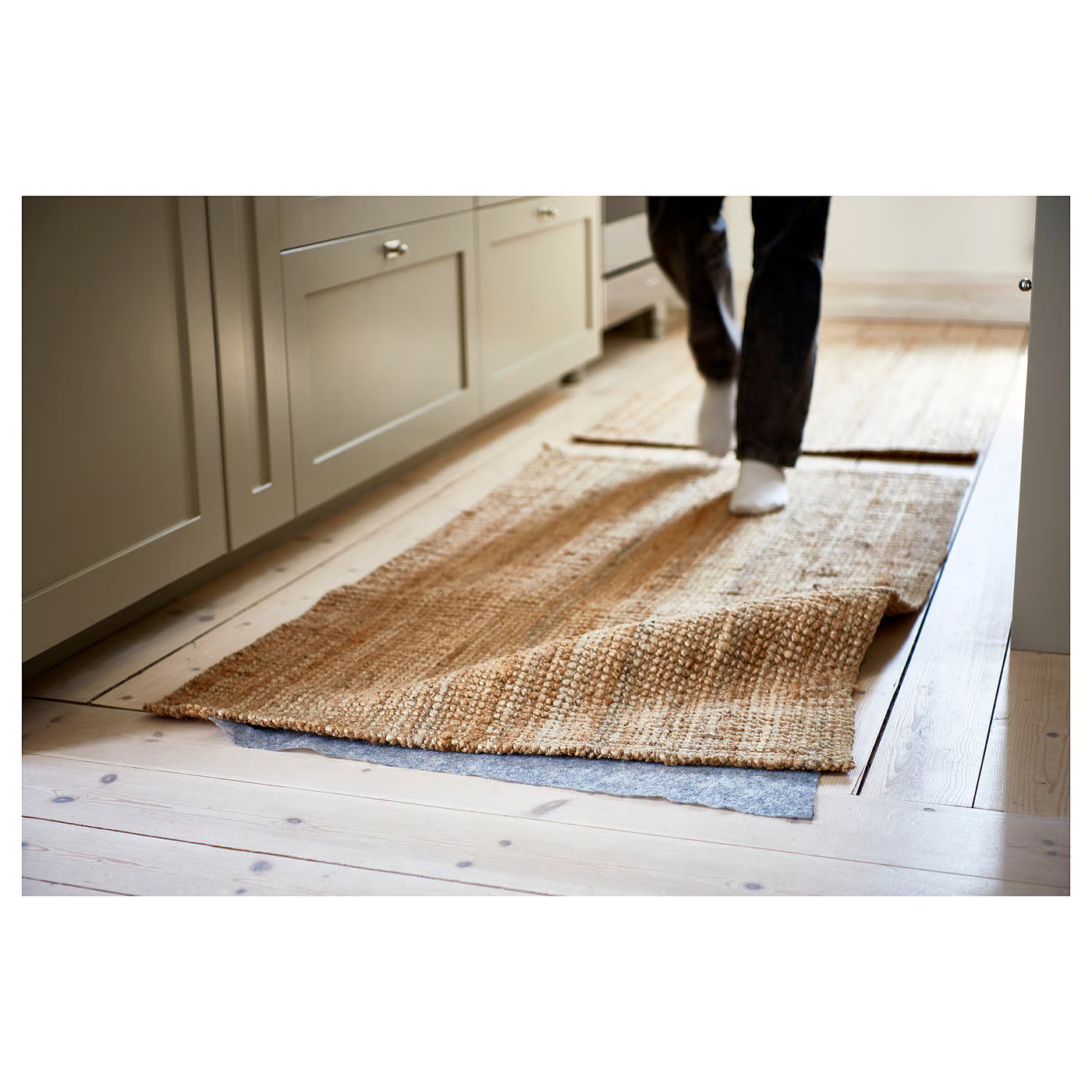 STOPP FILT Rug underlay with anti-slip, 165x235 cm