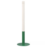 STRÅLA LED candle, candle-shaped battery-operated/green