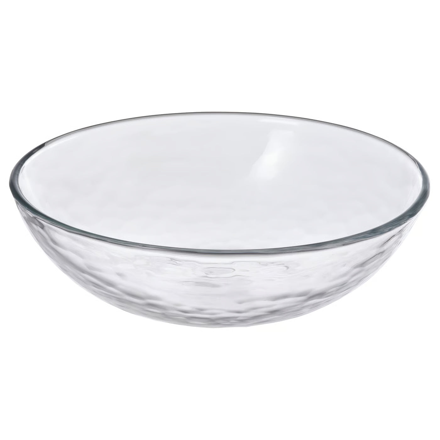 STRANDKRABBA Bowl, glass/transparent, 15 cm