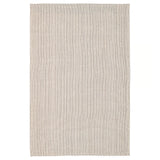 TIPHEDE Rug, flatwoven, natural/black, 120x180 cm