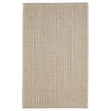 TIPHEDE Rug, flatwoven, natural/black, 50x80 cm