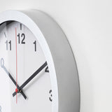 TJALLA Wall clock, silver-colour, 28 cm