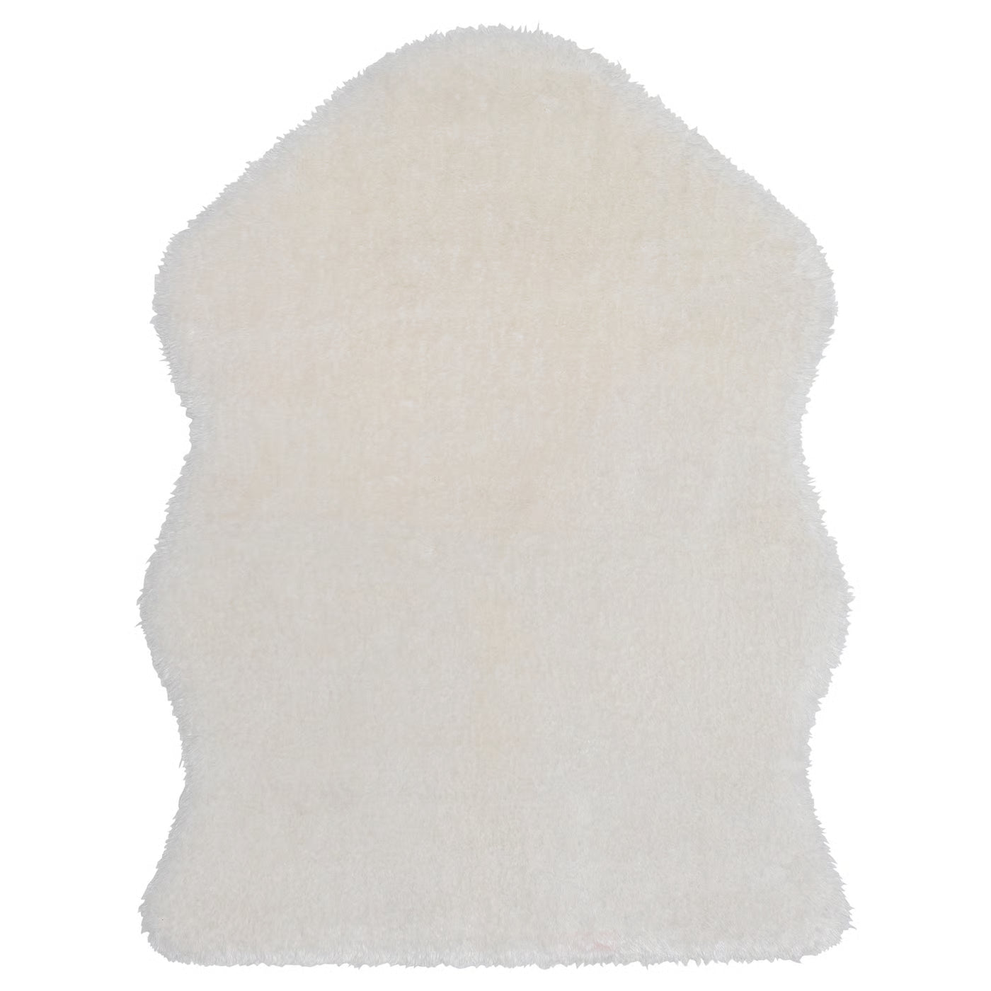 TOFTLUND Rug, white, 55x85 cm