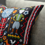 TRATTKAKTUS Cushion cover, multicolour, 50x50 cm