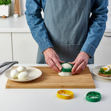 UPPFYLLD Egg slicer, set of 4, mixed colours