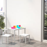 UTTER Children's stool, in/outdoor/white