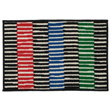 VÄNDPLATS Door mat, multicolour/stripe, 40x60 cm