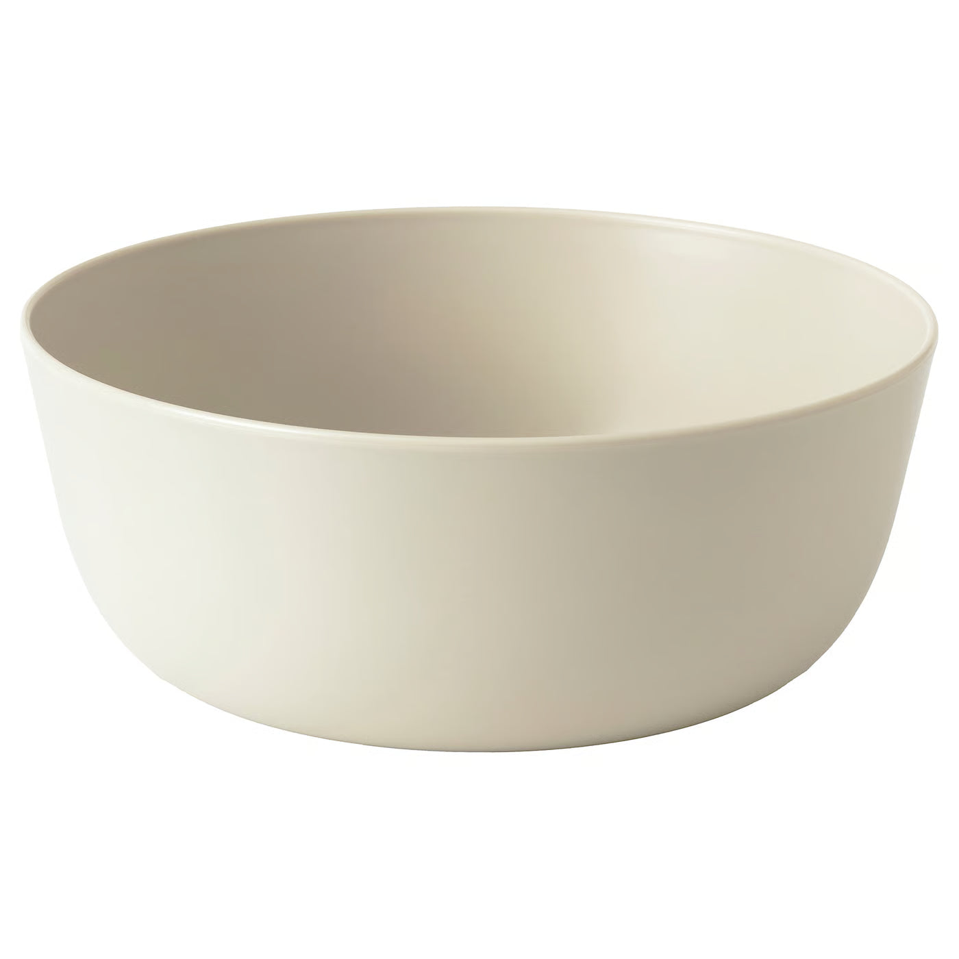 VITABBORRE Deep plate, beige, 20 cm